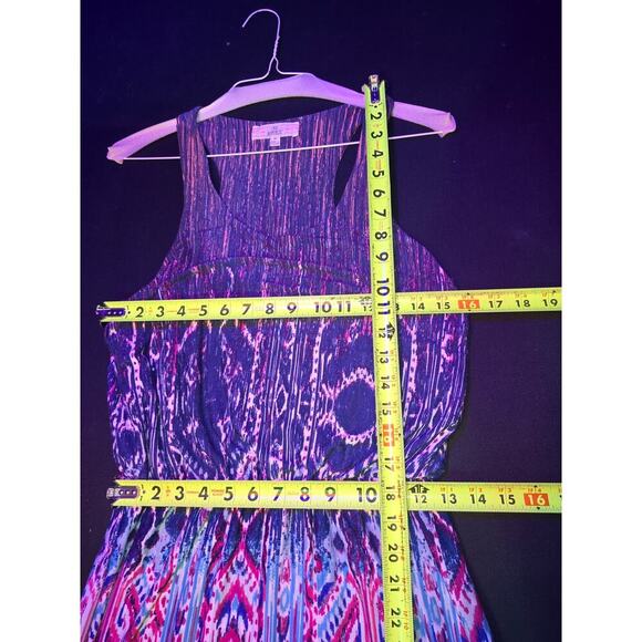 Pink Republic Beautiful Boho Maxi Sleeveless Dress Size Medium - Picture 11 of 12